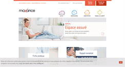 Desktop Screenshot of maxance.com